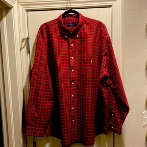 Mens Ralph Lauren long sleeve button up shirt! 2XB. Like new! Big & Tall